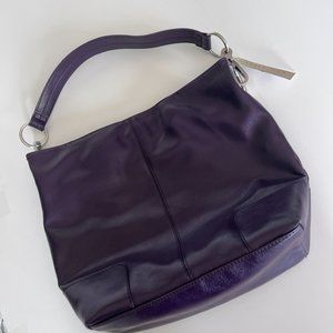 BUENO COLLECTION "Purple" Classic Hobo Shoulder Bag NWT
